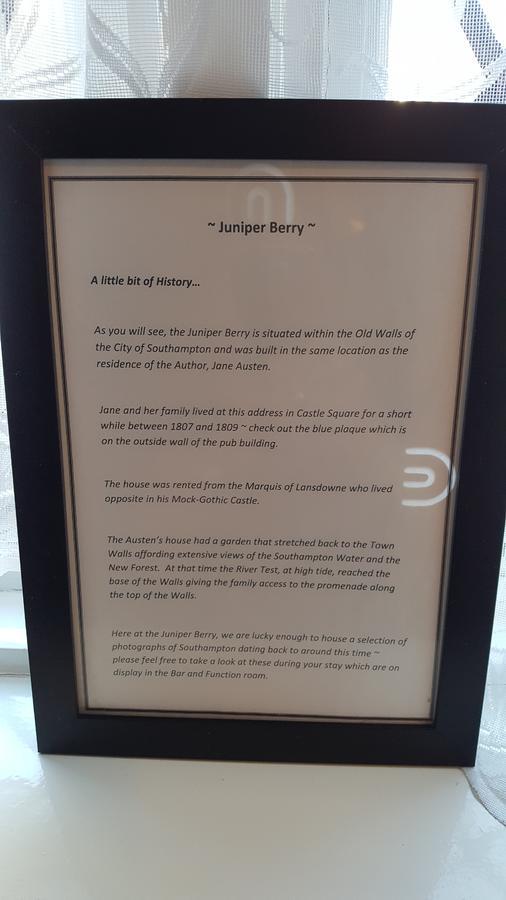 Juniper Berry Hotell Southampton Eksteriør bilde